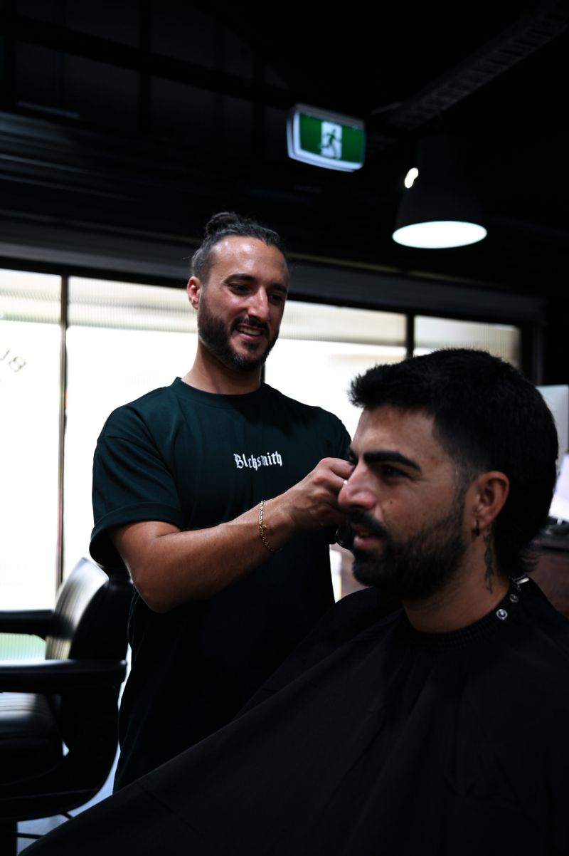 Ben, Barber at Blacksmith